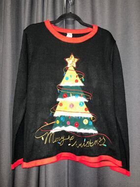 Ugly Christmas Sweater Xmas Size Large